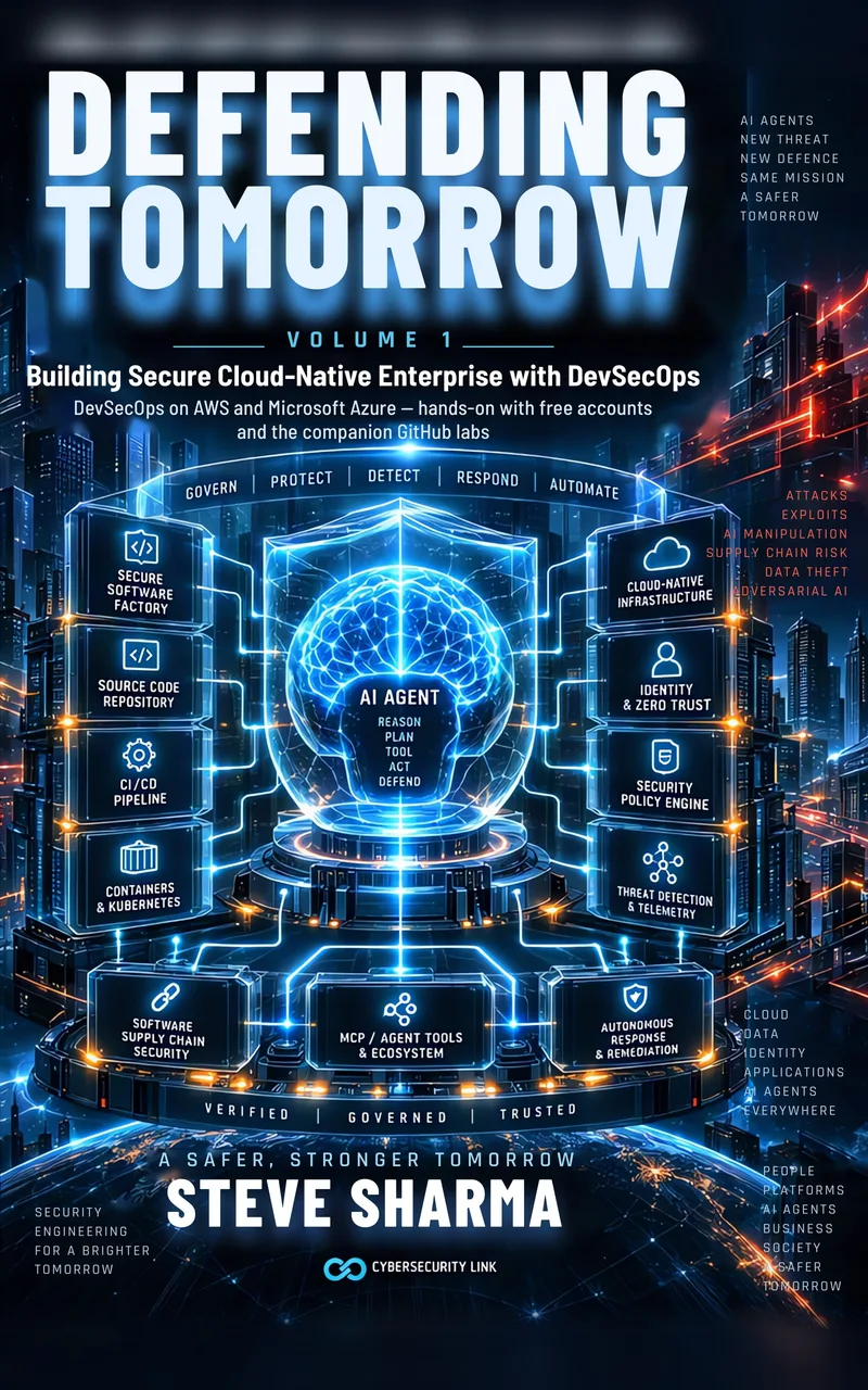 Cover of Defending Tomorrow by Steve Sharma