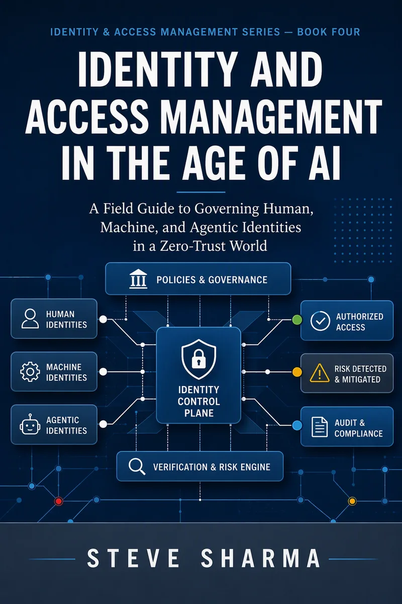 Cover of Identity and Access Management in the Age of AI by Steve Sharma