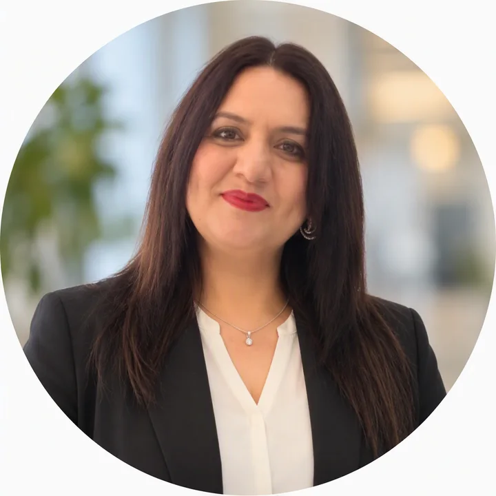 Portrait of Manju Sharma, Cybersecurity Director