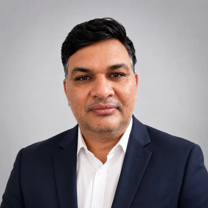 Portrait of Sanjeev Kumar, HR & Admin Director